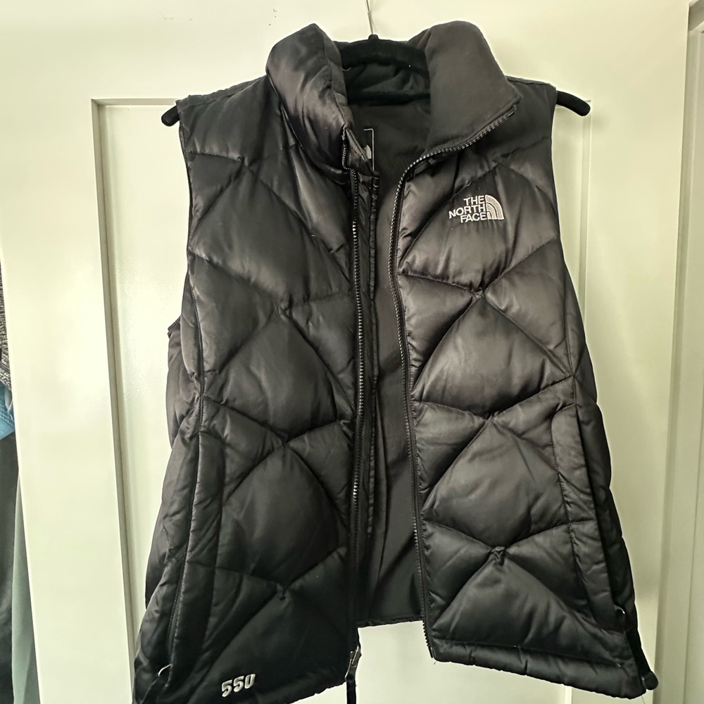 The North Face Black Puffer Vest